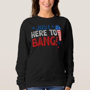 Camiseta Quarto de 4 de julho, estou aqui para pegar 1
