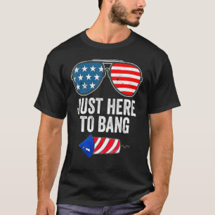 Camiseta Quarto de 4 de julho, estou aqui para pegar 1