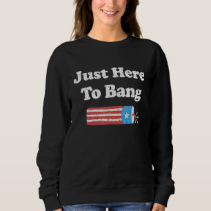 Camiseta Quarto de 4 de julho, estou aqui para pegar 1