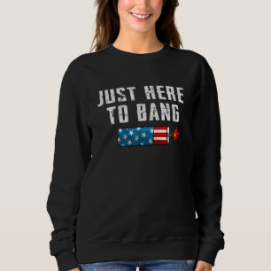 Camiseta Quarto de 4 de julho, estou aqui para pegar 1