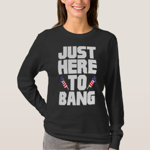Camiseta Quarto de 4 de julho, estou aqui para pegar 2