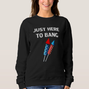 Camiseta Quarto De 4 De Julho Só Estou Aqui Para Bang 05