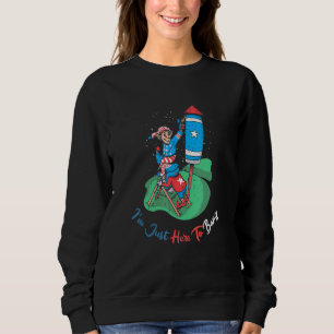 Camiseta Quarto De 4 De Julho Só Estou Aqui Para Bang _2