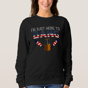 Camiseta Quarto De 4 De Julho Só Estou Aqui Para Bang 3