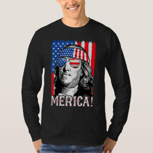 Camiseta Quarto De Julho Mulheres Ben Franklin