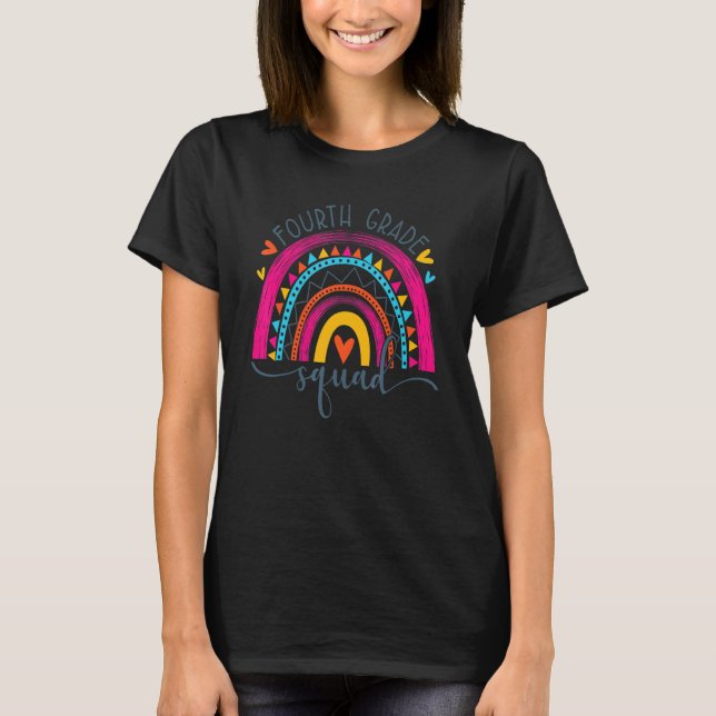 Camiseta Quarto Grau Esquadrão Alô Primeiro Dia de Volta Es (Frente)