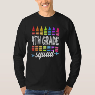 Camiseta Quarto Grau Esquadrão De Volta Ao Professor Aluno