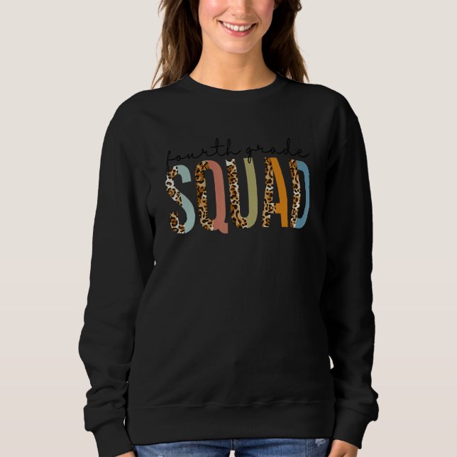 Camiseta Quarto Grau Esquadrão Leopardo De Volta Aos Profes (Frente)