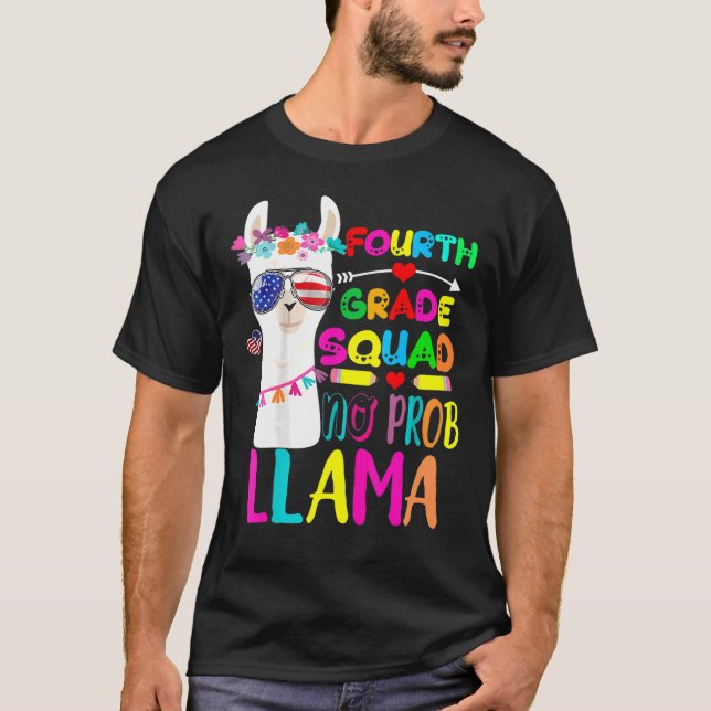Camiseta Quarto Grau Esquadrão Sem Prob Lama Professor De V (Frente)
