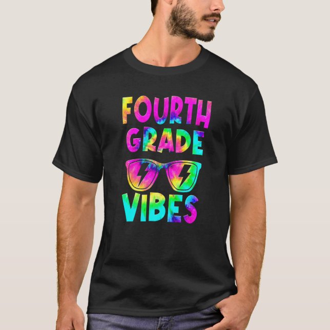 Camiseta Quarto Grau Vibes Tie Dye De Volta Ao Formando Da  (Frente)
