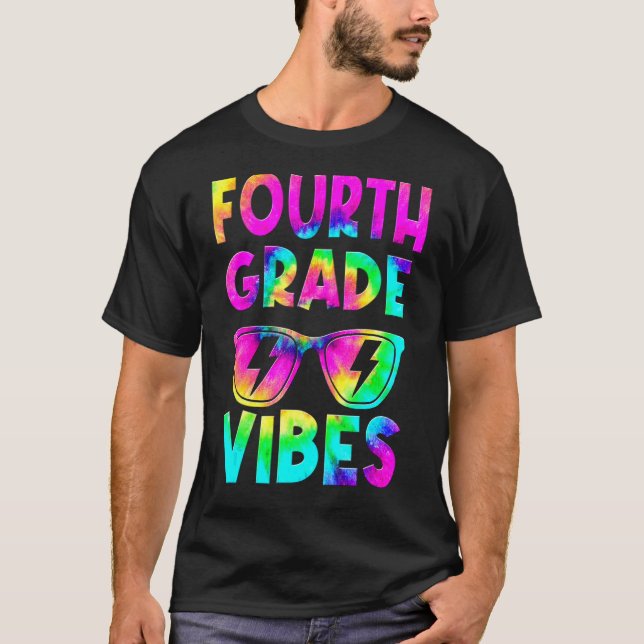 Camiseta Quarto Grau Vibes Tie Dye De Volta Ao Formando Da  (Frente)