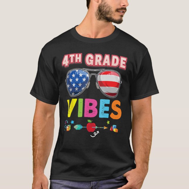 Camiseta Quarto Grau Víblia De Volta À Escola Quarto Crianç (Frente)