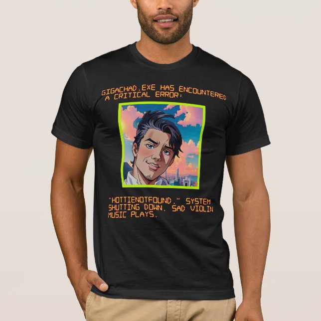 Camiseta Quase Gigachad (Frente)