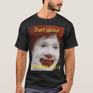 Camiseta quase mcfucking tive meme
