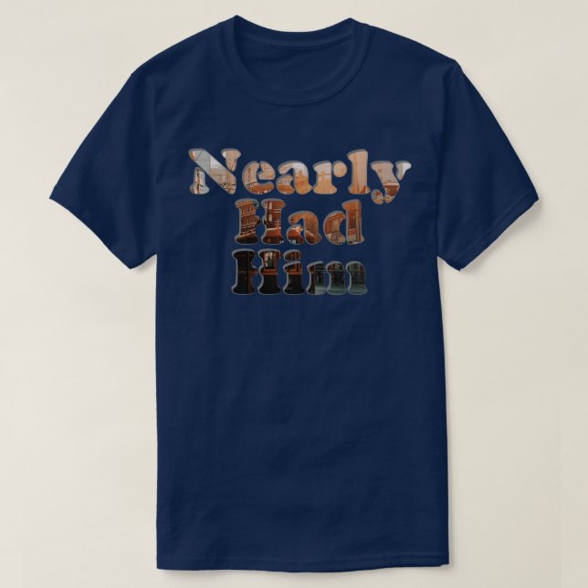 Camiseta Quase O Tinha (Frente do Design)