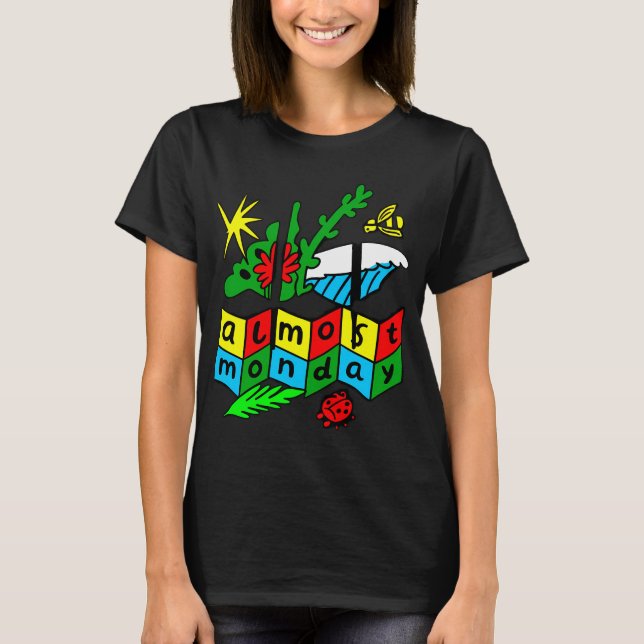 Camiseta Quase segunda-feira (Frente)