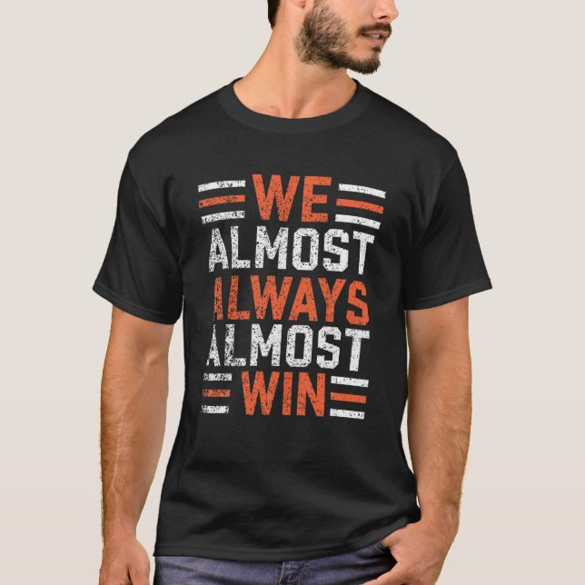 Camiseta Quase Sempre Ganhamos Futebol Domingo (Frente)