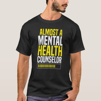 Camiseta Quase Uma Roupa de Conscientização de Conselheiro 