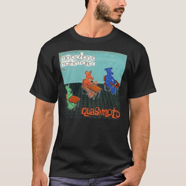 Camiseta Quasimoto Microphone Cartoon  (Frente)