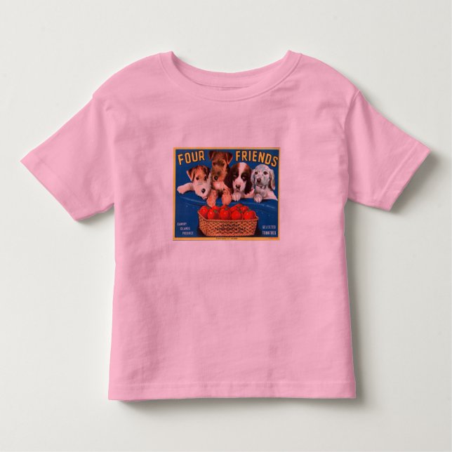 Camiseta Quatro amigos (Frente)