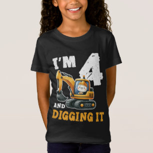 Camiseta Quatro anos, 4º aniversário, 4º Aniversário, Criad