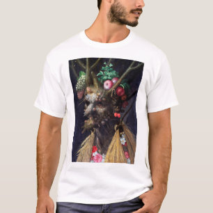 Camiseta Quatro Assentos em Uma Cabeça, Arcimboldo