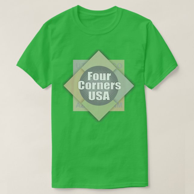 Camiseta Quatro cantos (Frente do Design)
