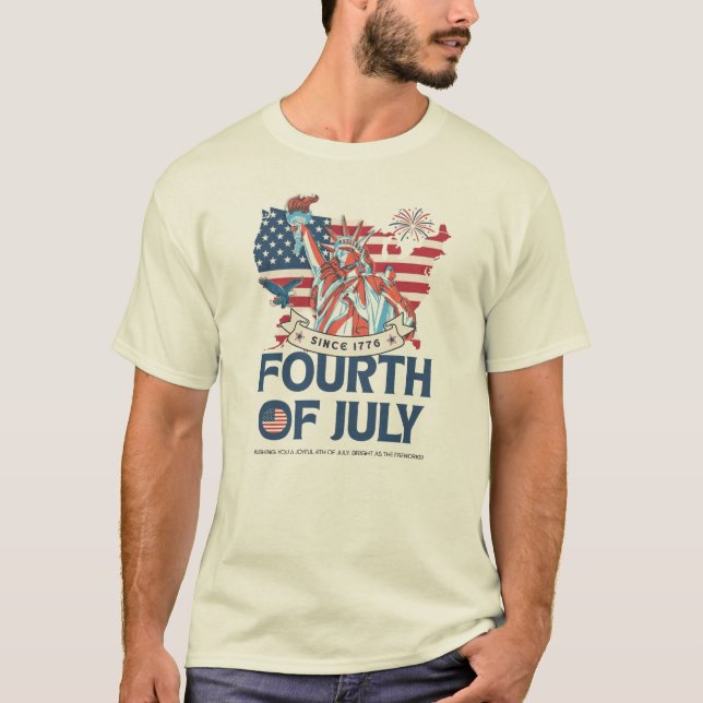 Camiseta Quatro de julho (Frente)