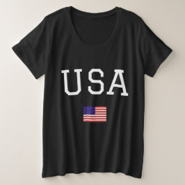 Camiseta Quatro de Julho Festa EUA Bandeira América