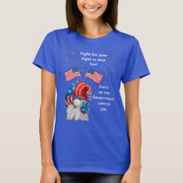 Camiseta Quatro de Julho Não Deixe o Governo
