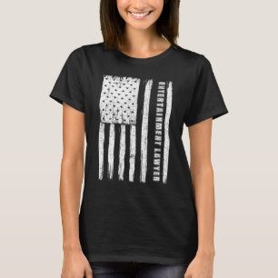 Camiseta Quatro de Julho para advogados de entretenimento m