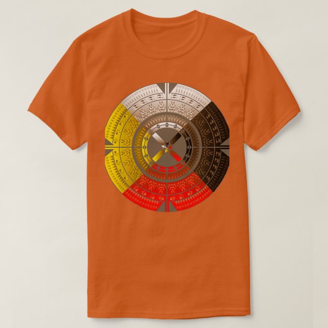 Camiseta Quatro direções (Frente do Design)
