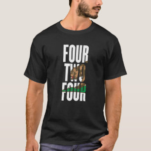 Camiseta Quatro Dois Quatro 424 Area Code California Los An