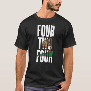 Camiseta Quatro Dois Quatro 424 Area Code California Los An