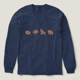 Camiseta Quatro Elefantes Pequenos