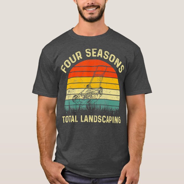Camiseta Quatro Épocas Total Paisagismo Sunset Gráfico (Frente)