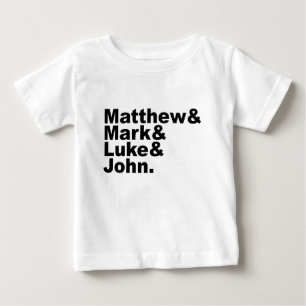 Camiseta Quatro Evangelhos - Mateus & Marcos & Lucas & João