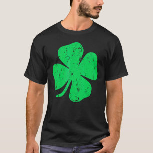 Camiseta Quatro Folhas C Vintage Saint Patrick Day