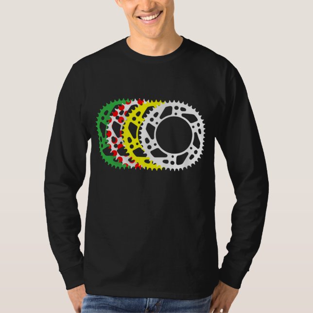 Camiseta Quatro Gears Tour Pela França Cycling (Frente)