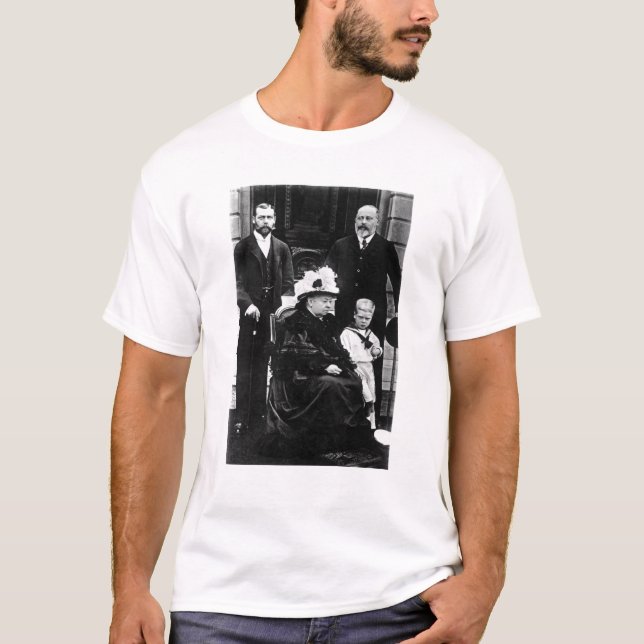Camiseta Quatro gerações de direitos do Victorian (Frente)