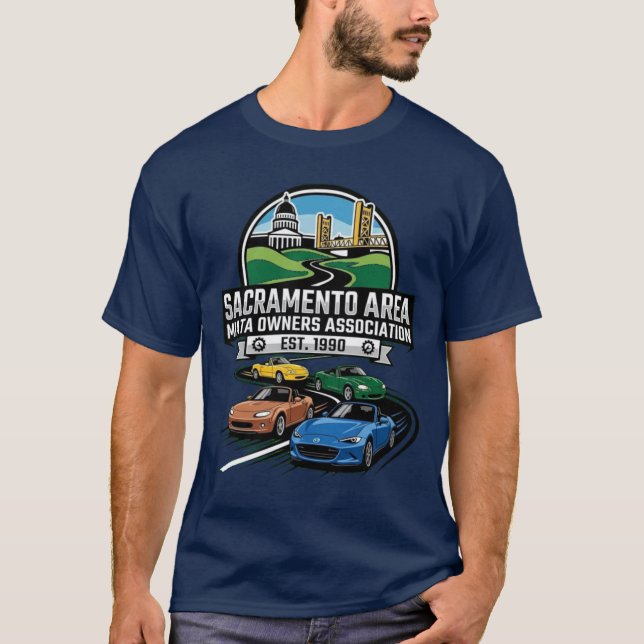 Camiseta Quatro Gerações de Miatas (Frente)