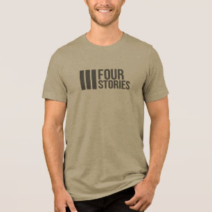 Camiseta Quatro Histórias - Logotipo Mono