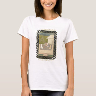 Camiseta Quatro homens santamente muçulmanos assentados na