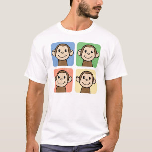 Camiseta Quatro macacos
