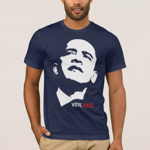 Camiseta Quatro mais anos - Barack Obama 2012