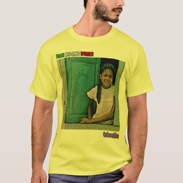 CAMISETA QUATRO MULHERES HISPÂNICAS (Frente)
