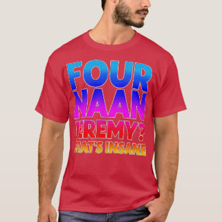Camiseta Quatro Naan Peep Show fan Design 1