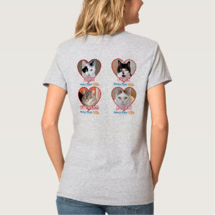 Camiseta Quatro o T fabuloso - Felix, Jackie, Cypress, e