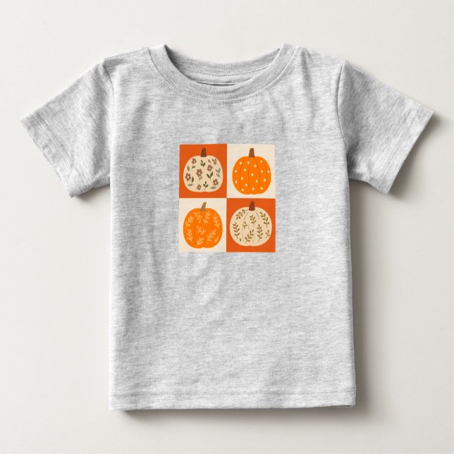 Camiseta Quatro Pequenas Pumpkins (Frente)