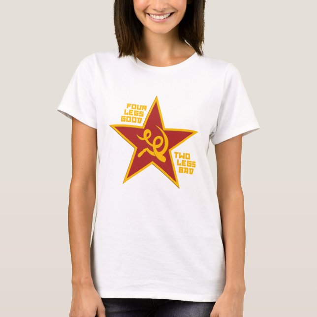 Camiseta Quatro pernas bom (Frente)